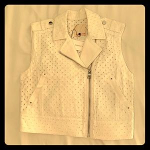 Rebecca Taylor White Vest